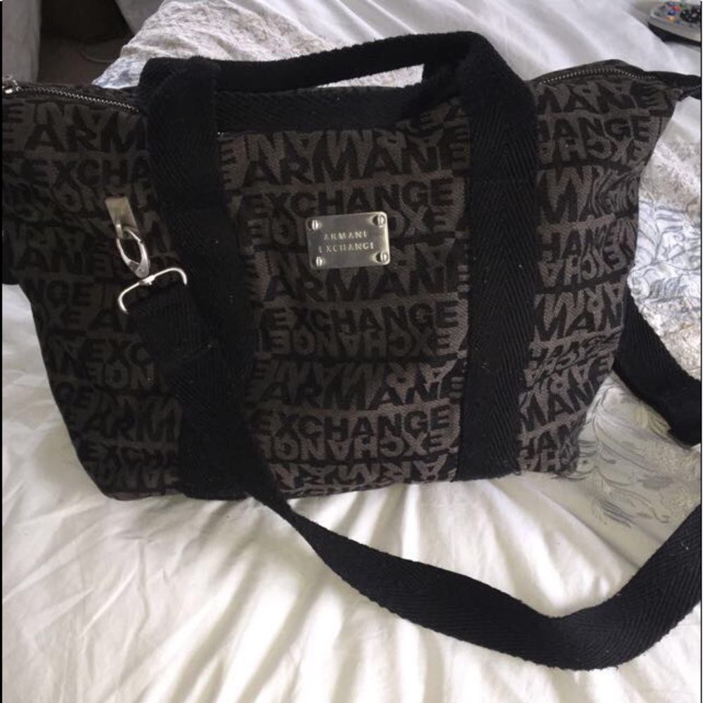Armani Exchange duffle bag